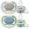 Philips Avent SCF349/01 Ultra Air Silikon Emzik 2li 18+ Ay Nighttime Renkli