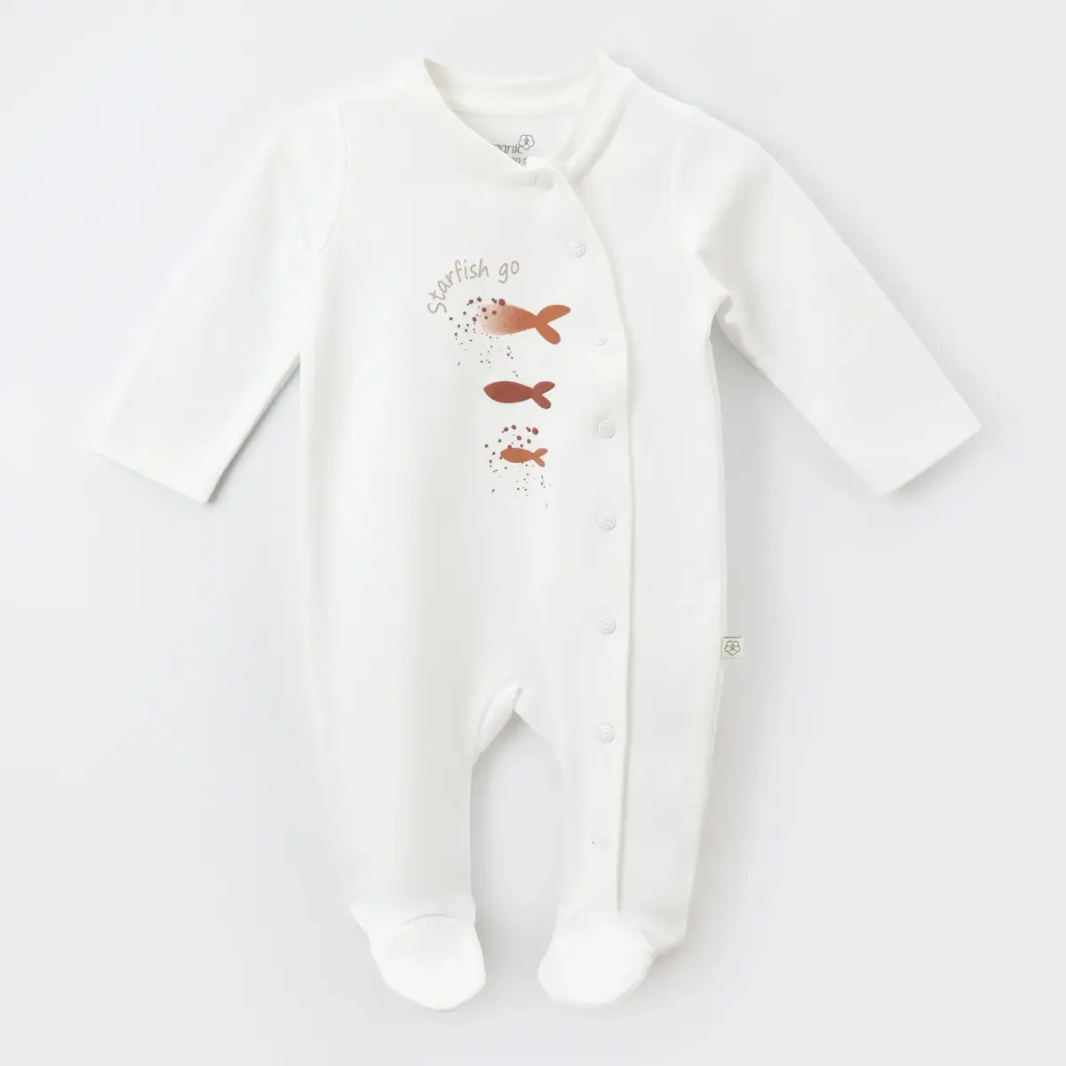 Bibaby Organik Tulum Magic Starfish Latte