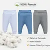 Angeltouch Pantolon Patiksiz Raporlu 3'lü Set -Erkek Bebek 9-12 Ay