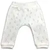 Bibaby Organik Pantolon Patiksiz Rabbit Girl Ekru - Pembe