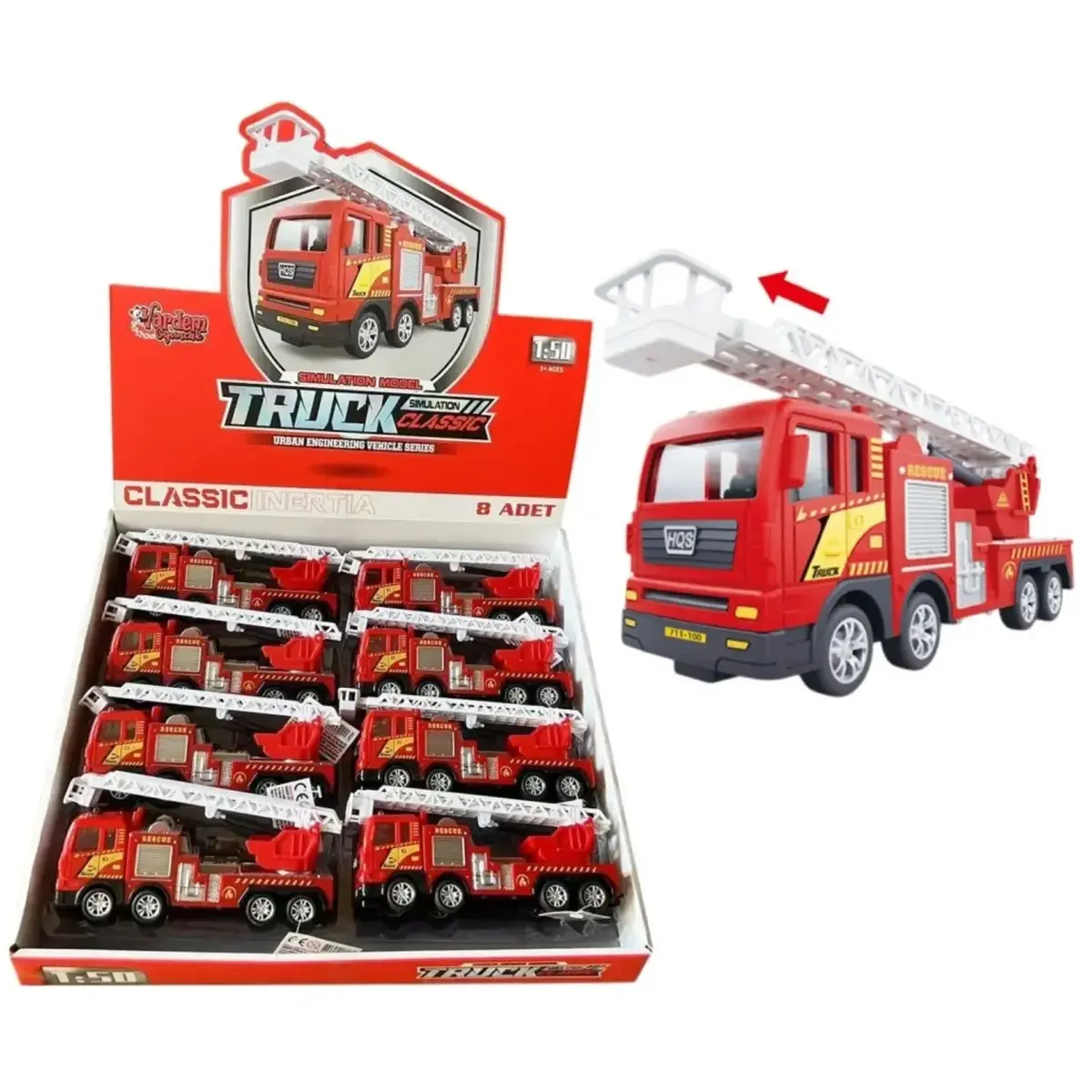 Vardem Sürtmeli Merdivenli İtfaiye 1:50