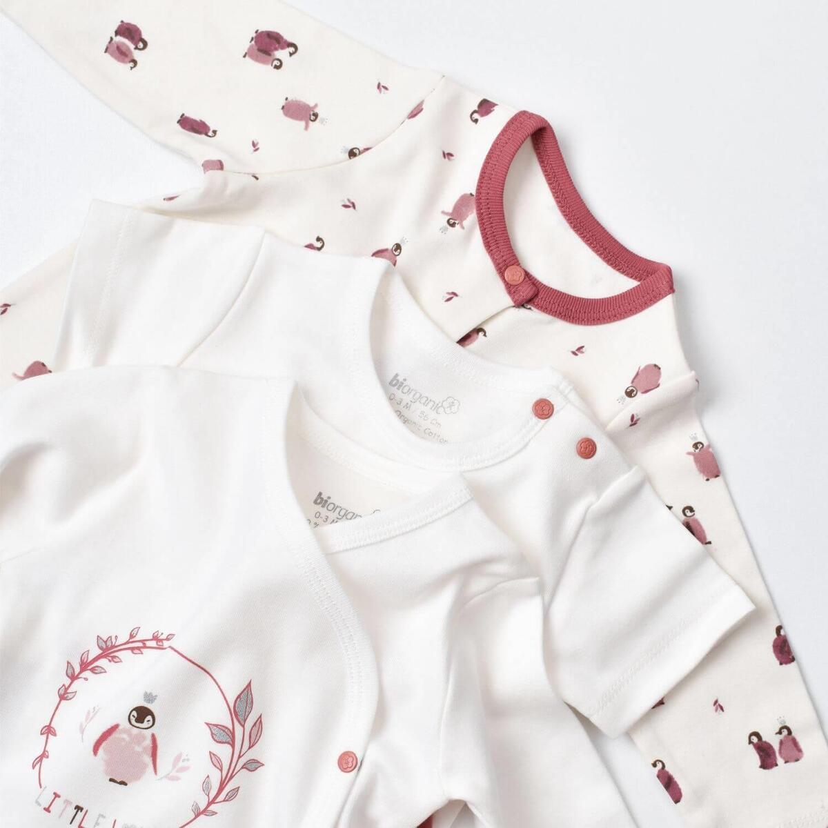 Bibaby Hastane Çıkışı 10lu Organik Little Love Rose Dry