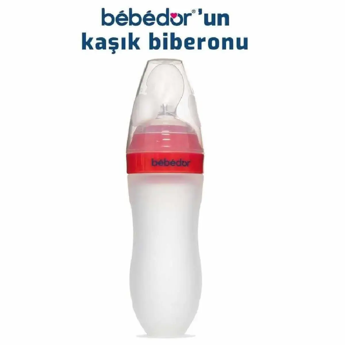 Bebedor Silikon Kaşıklı Biberon 120 ml