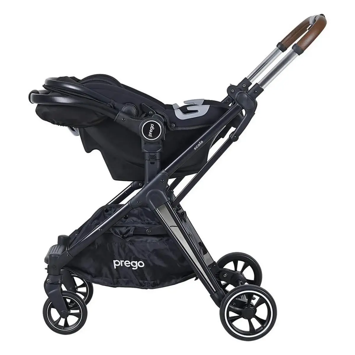 Prego 2230 Scala Travel Sistem Bebek Arabası Siyah