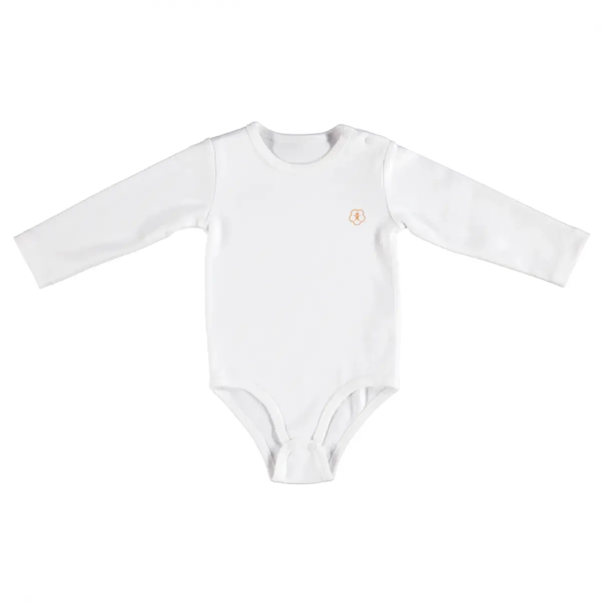 Bibaby Organik Body Uzun Kol Basic Ekru Bibaby Organik Body Uzun Kol Basic Ekru