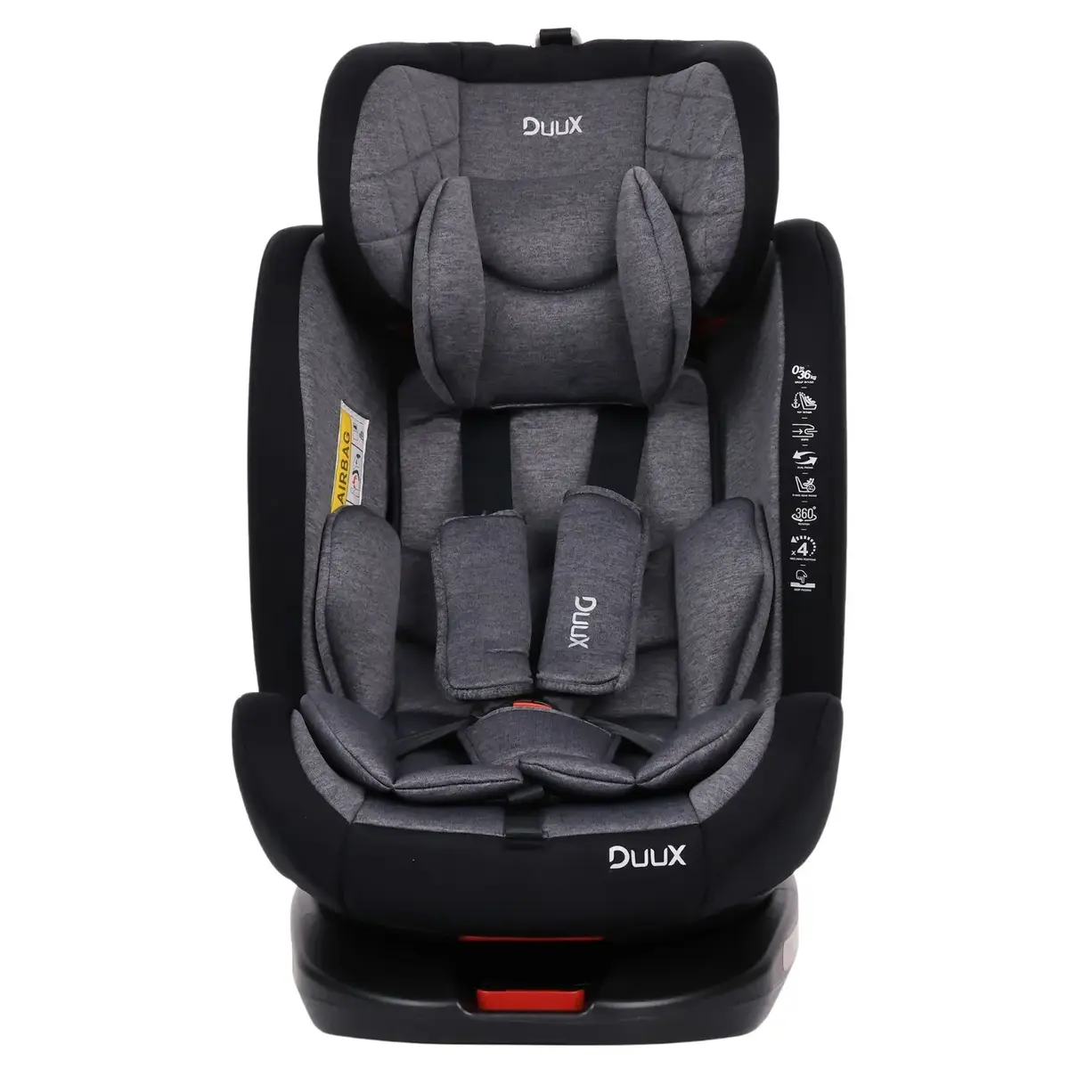 Duux Guard Fix 360 Oto Koltuğu 0-36 Kg Light Grey