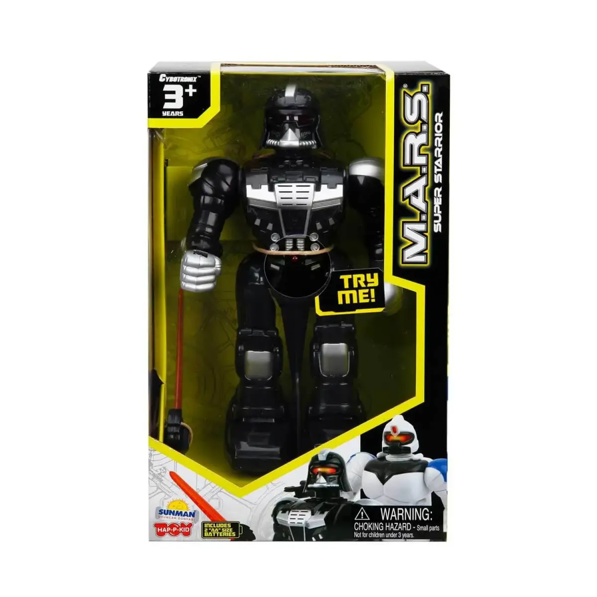 M.A.R.S Robot Sesli ve Işıklı Super Starrıor Siyah