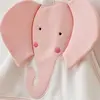 Bibaby Havlu Princess Elephant Ekru - Pembe