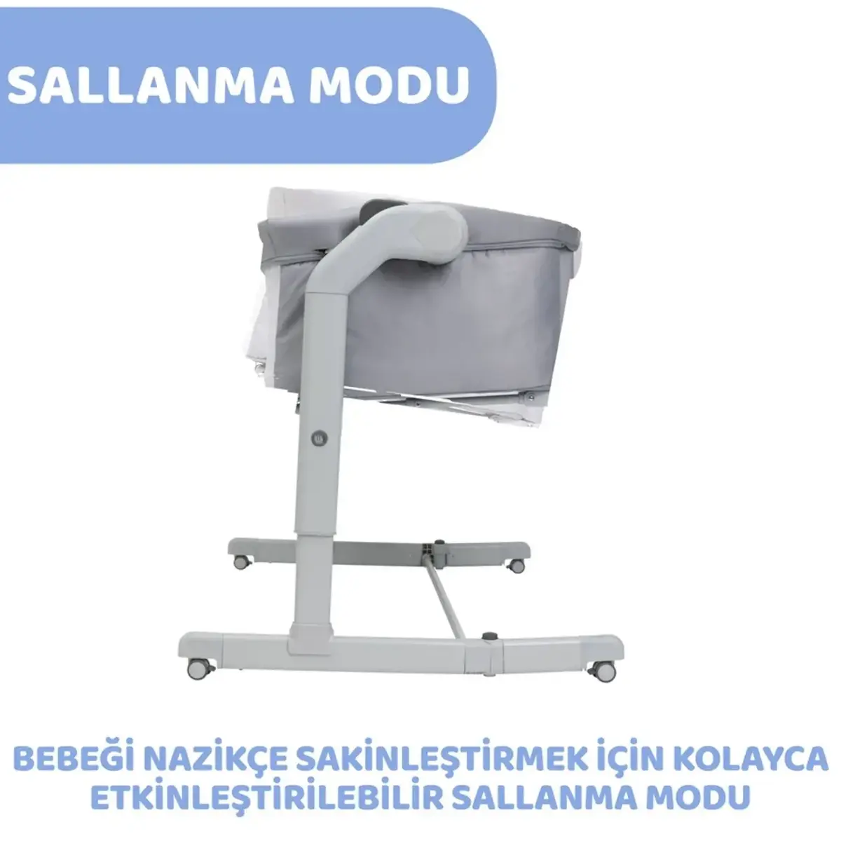 Chicco Next2Me Magic Evo Anne Yanı Beşik Desert Taupe