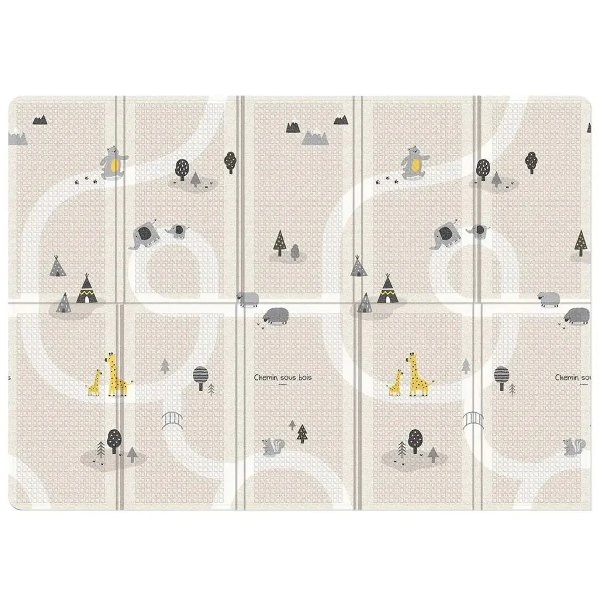 Parklon Katlanabilir Oyun Matı Remang Beige 200x140*1 cm