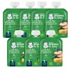 Gerber Organik Elmalı Muzlu Yabanmersinli Böğürtlenli Meyve Püresi 90 gr x7