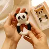 Hubble Doğal Bebek Diş Kaşıyıcı Ve Oyuncağı Panda Halkalı