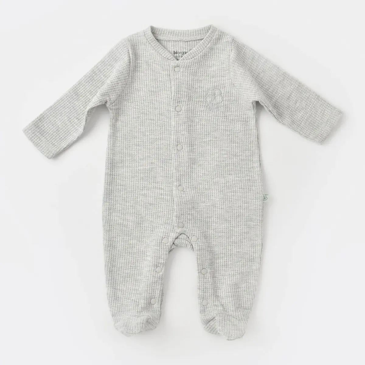 Bibaby Organik Tulum Nature In Waffle Gri Melanj Bibaby Organik Tulum Nature In Waffle Gri Melanj