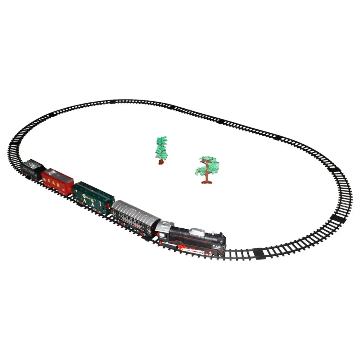 Vardem Kutulu 26 Parça Işıklı ve Sesli Classic Model Tren Set