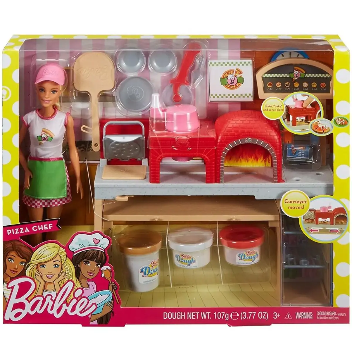 Barbie Pizza Yapıyor Oyun Seti