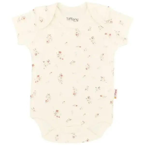 Tiffany Body Kısa Kol Clove Organik Theme
