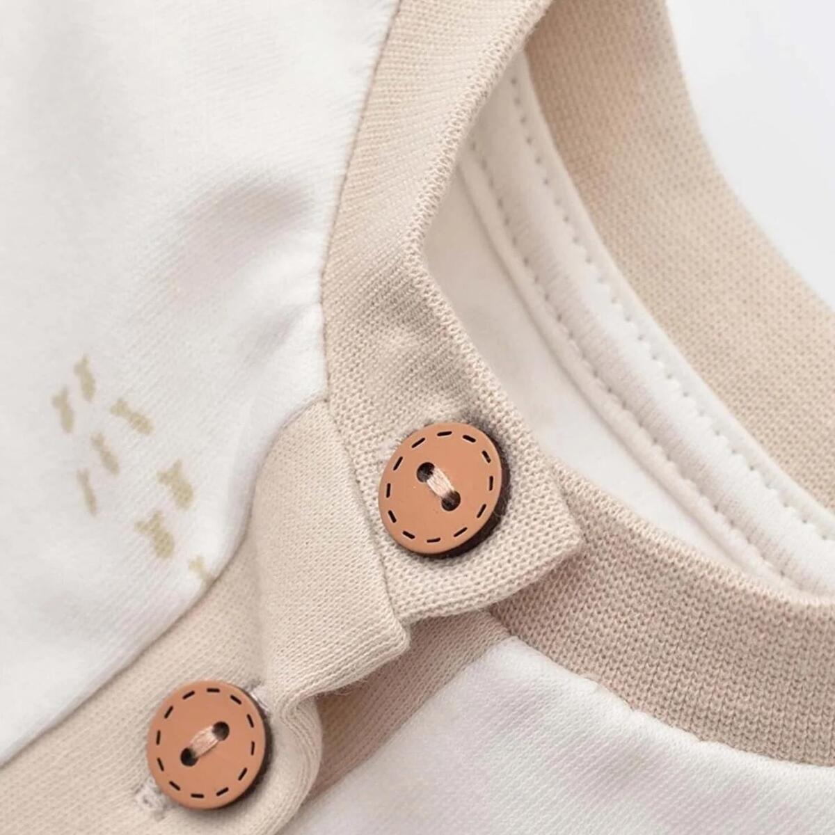 Bibaby Organik Tulum Şortlu Magic Starfish Latte