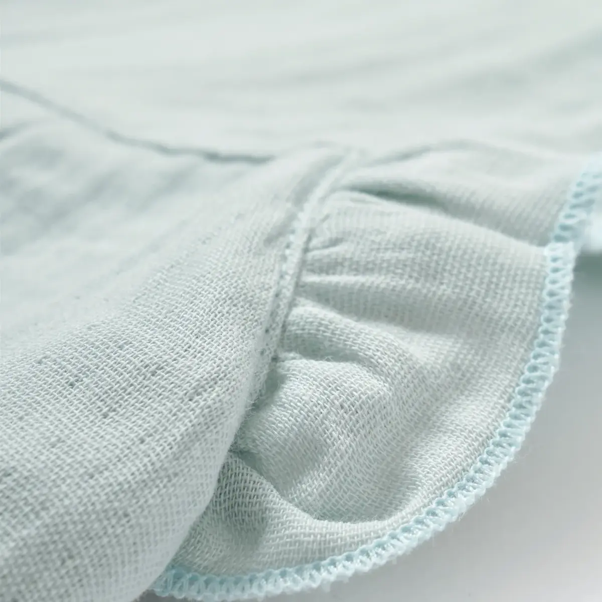 Bibaby Organik Salopet Tulum Pretty Ears Bunny Mint