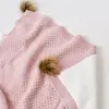 Bibaby Battaniye Triko Elegance Pembe