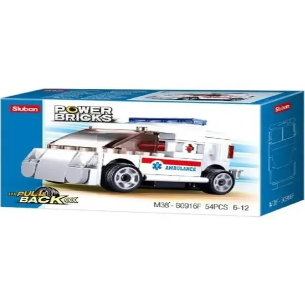 Sluban Power Bricks Ambulans