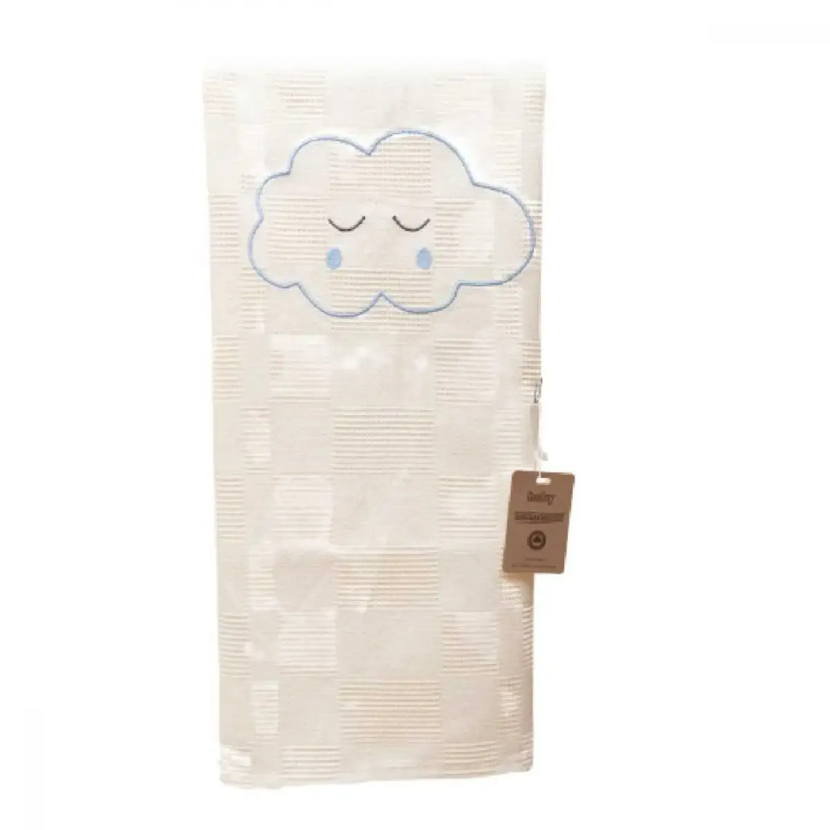 Baby Mammas Pike Ekru - Mavi Bulutlu 80x90cm Baby Mammas Pike Ekru - Mavi Bulutlu 80x90cm