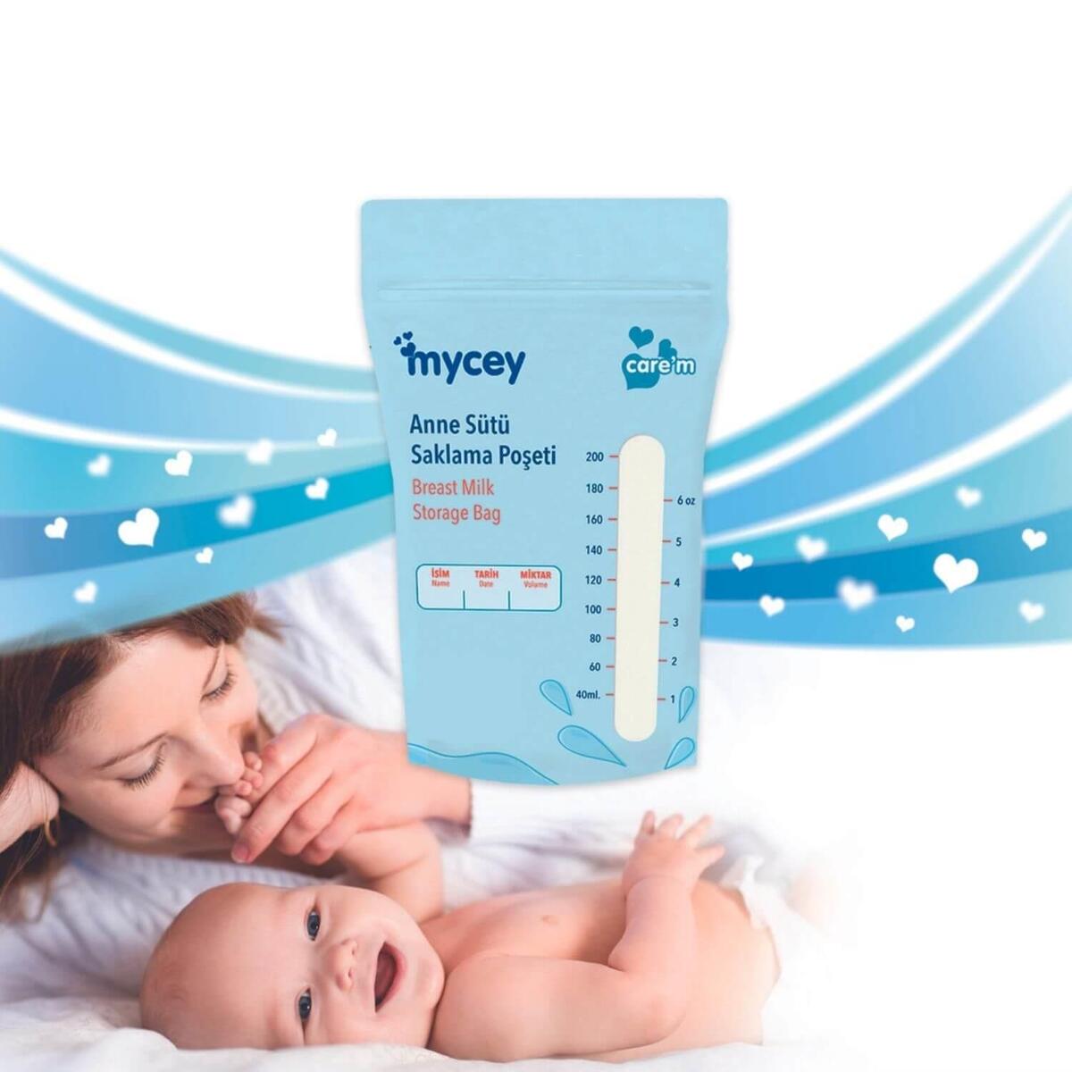 Mycey Anne Sütü Saklama Poşeti 25li