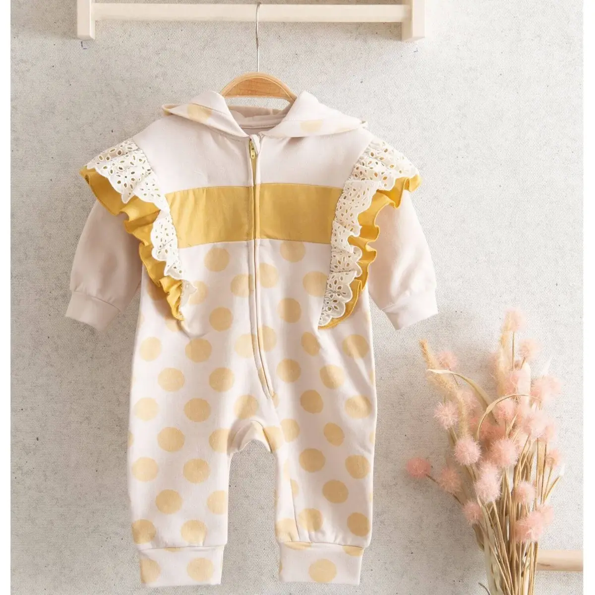 Miomini Tulum Puanlı Sarı