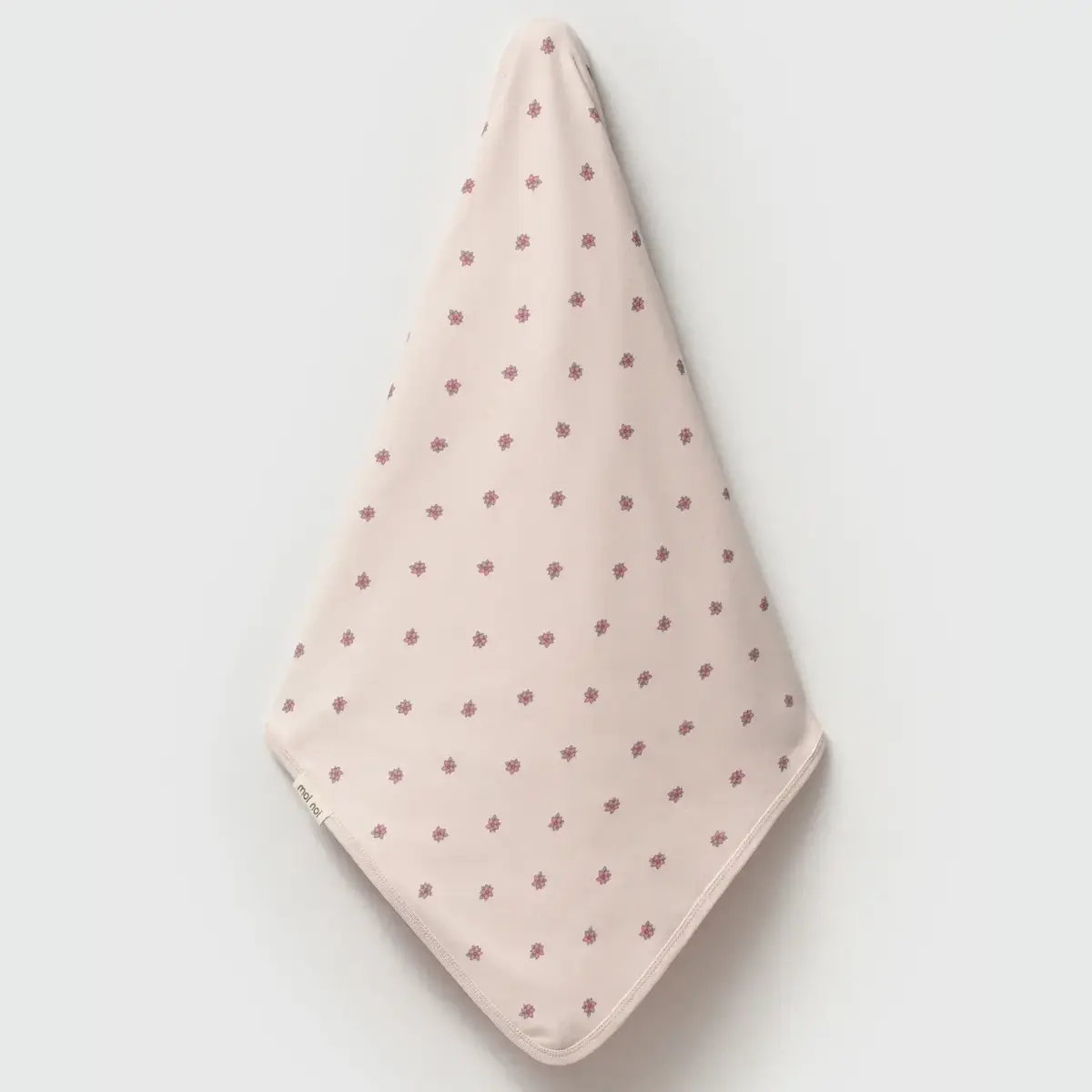 Moi Noi Battaniye Desenli Flowers Mürdüm