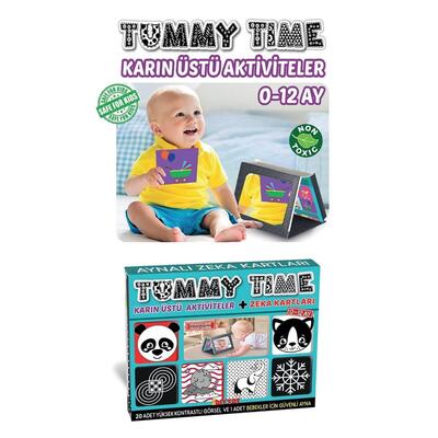 Tummy Time Karın Üstü Aktiviteli Aynalı Zeka Kartı