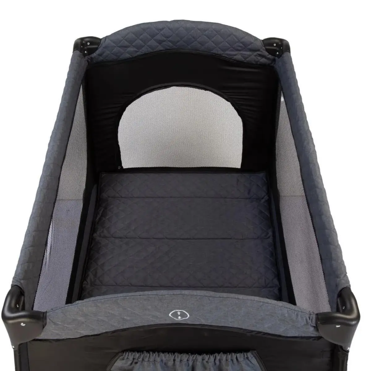 Kraft Monaco Dönenceli Oyun Parkı 70x120 cm Black