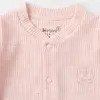 Bibaby Organik Tulum Nature In Waffle Pembe Melanj