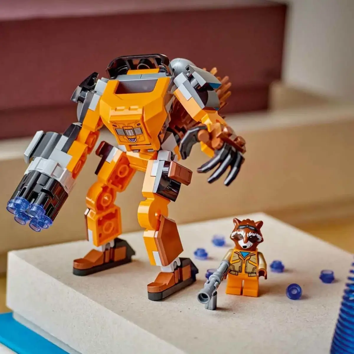LEGO Marvel Rocket Robot Zırhı Oyuncak Yapım Seti 76243 