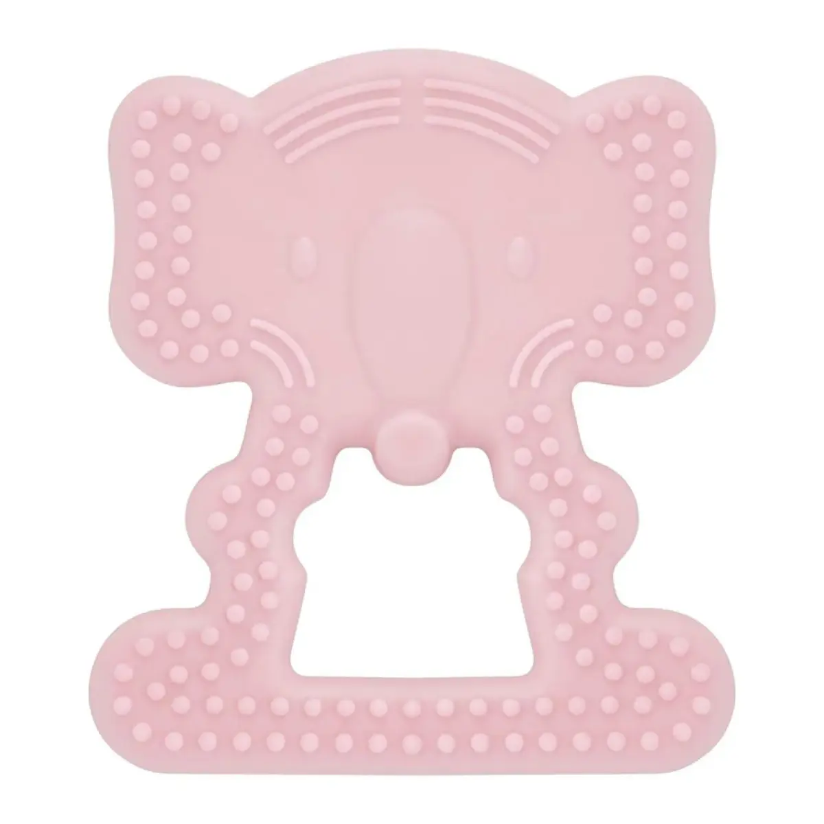 Babyjem Diş Kaşıyıcı Fil Pembe Babyjem Diş Kaşıyıcı Fil Pembe