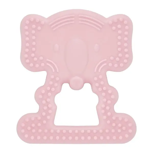 Babyjem Diş Kaşıyıcı Fil Pembe