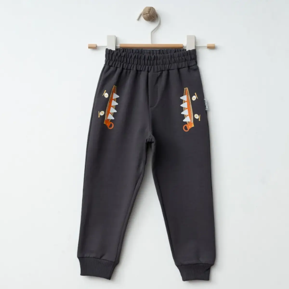 Winimo Eşofman Altı Canavar Baskılı Füme Winimo Eşofman Altı Canavar Baskılı Füme