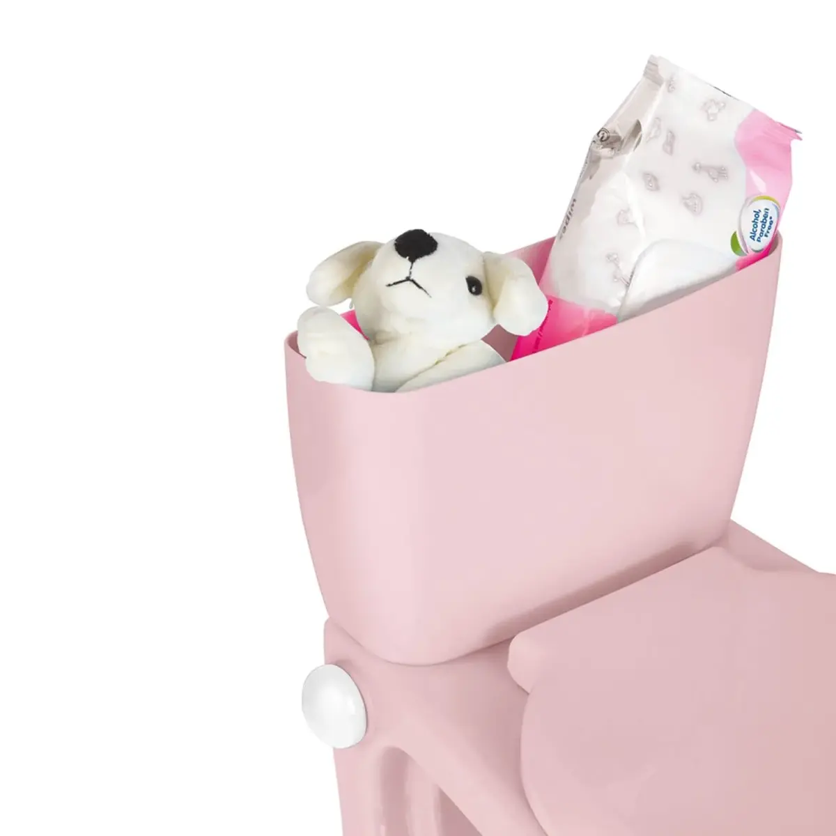 Dolu Eğitici Lazımlık Pembe