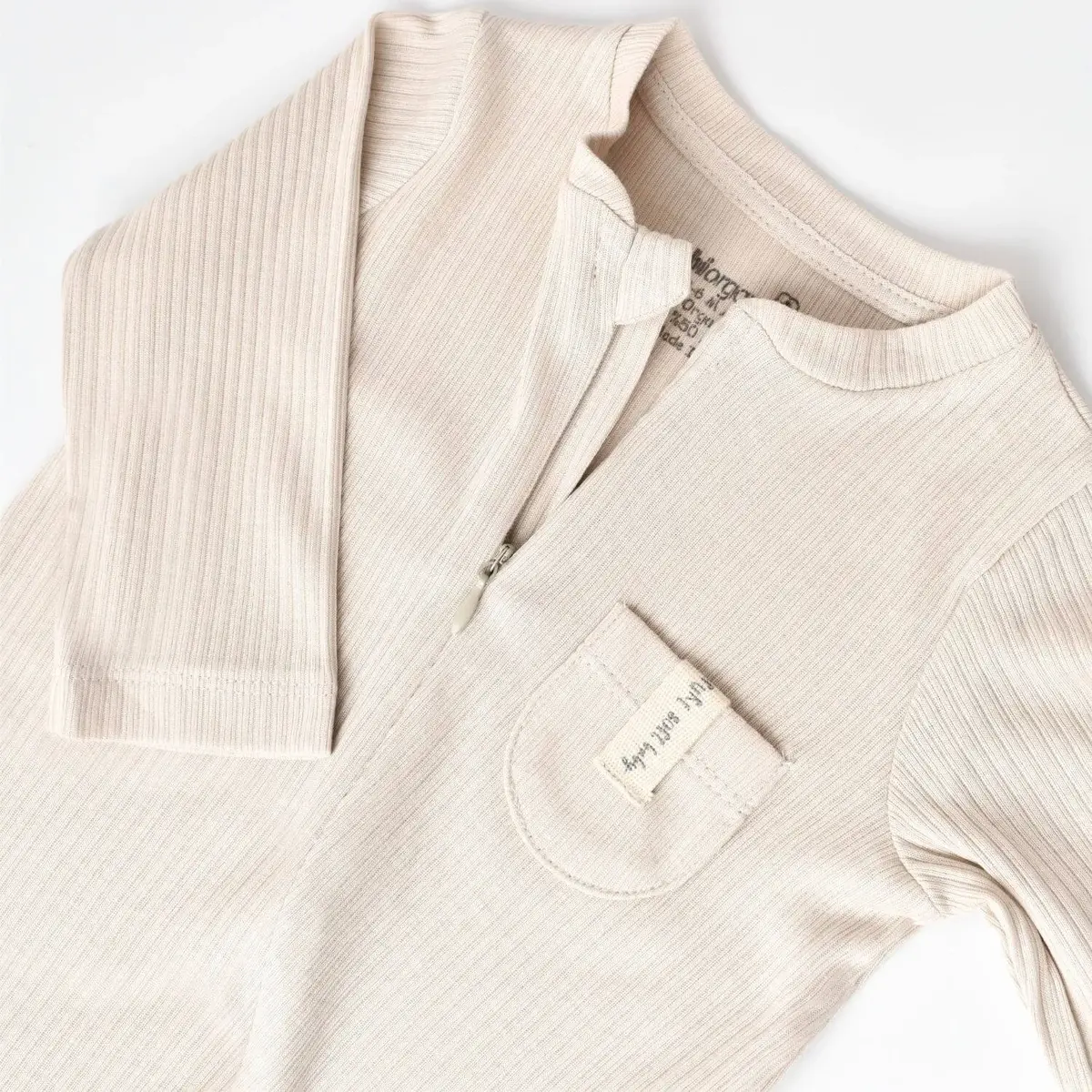 Bibaby Organik Tulum Patiksiz Soft Modal Bej