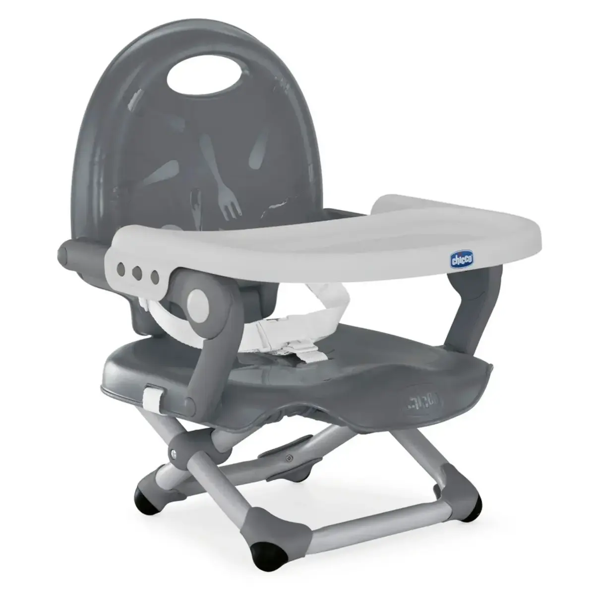 Chicco Pocket Snack Portatif Mama Sandalyesi Dark Grey