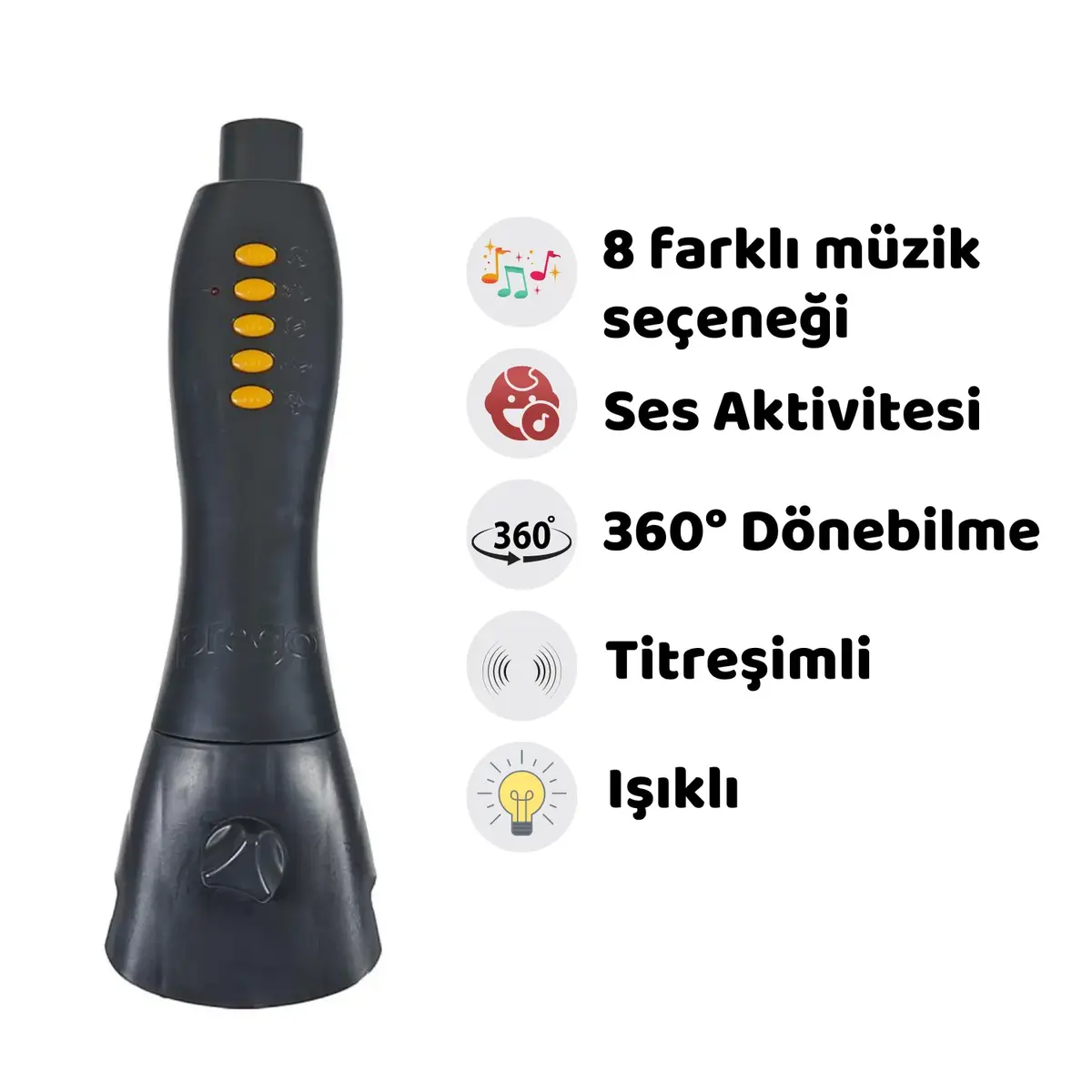 Prego Funny Müzikli Dönence 5088 Füme