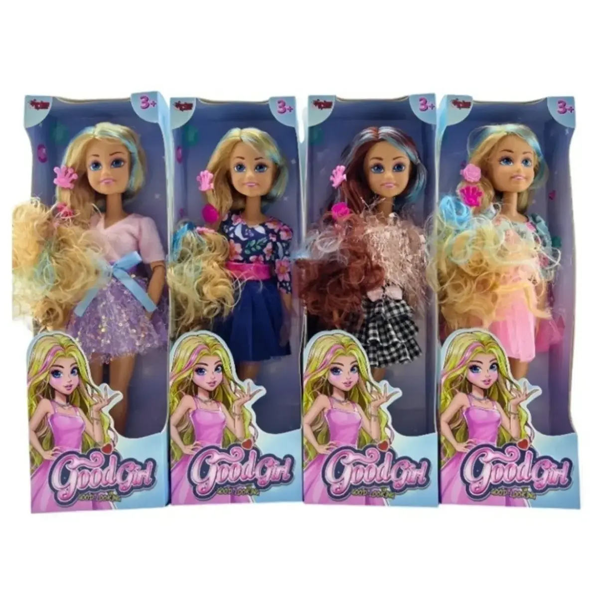 Vardem Kutulu 8 Asorti Manken Bebek 14inch 