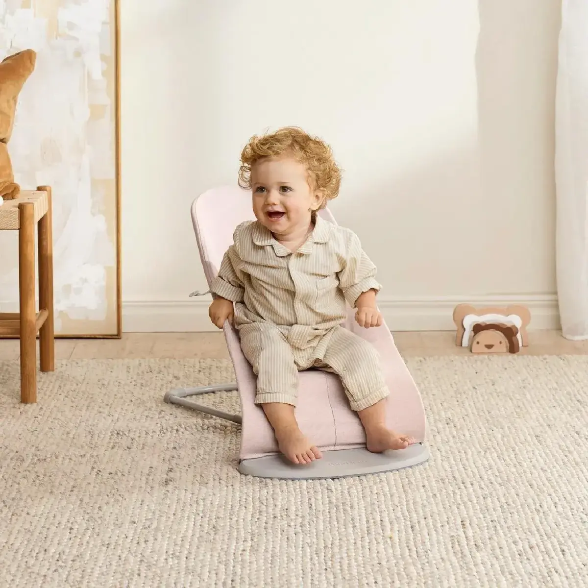 Babybjörn Bliss Ana Kucağı Woven Melange Light Pink