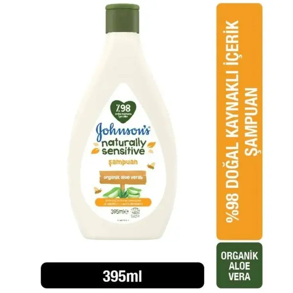 Johnson's Şampuan Naturals 395 ml