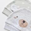 Bibaby Organik Şapka 2li Hug Me Bear Kar Melanj