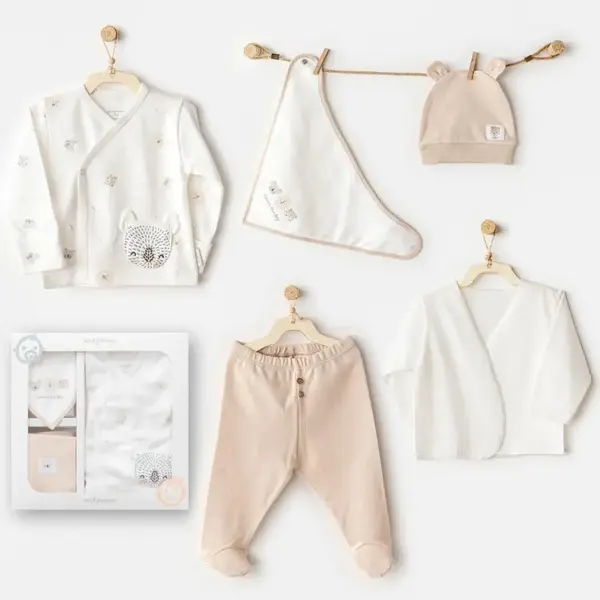 Andy Wawa Hastane Çıkışı 5li Happy Animals Ekru