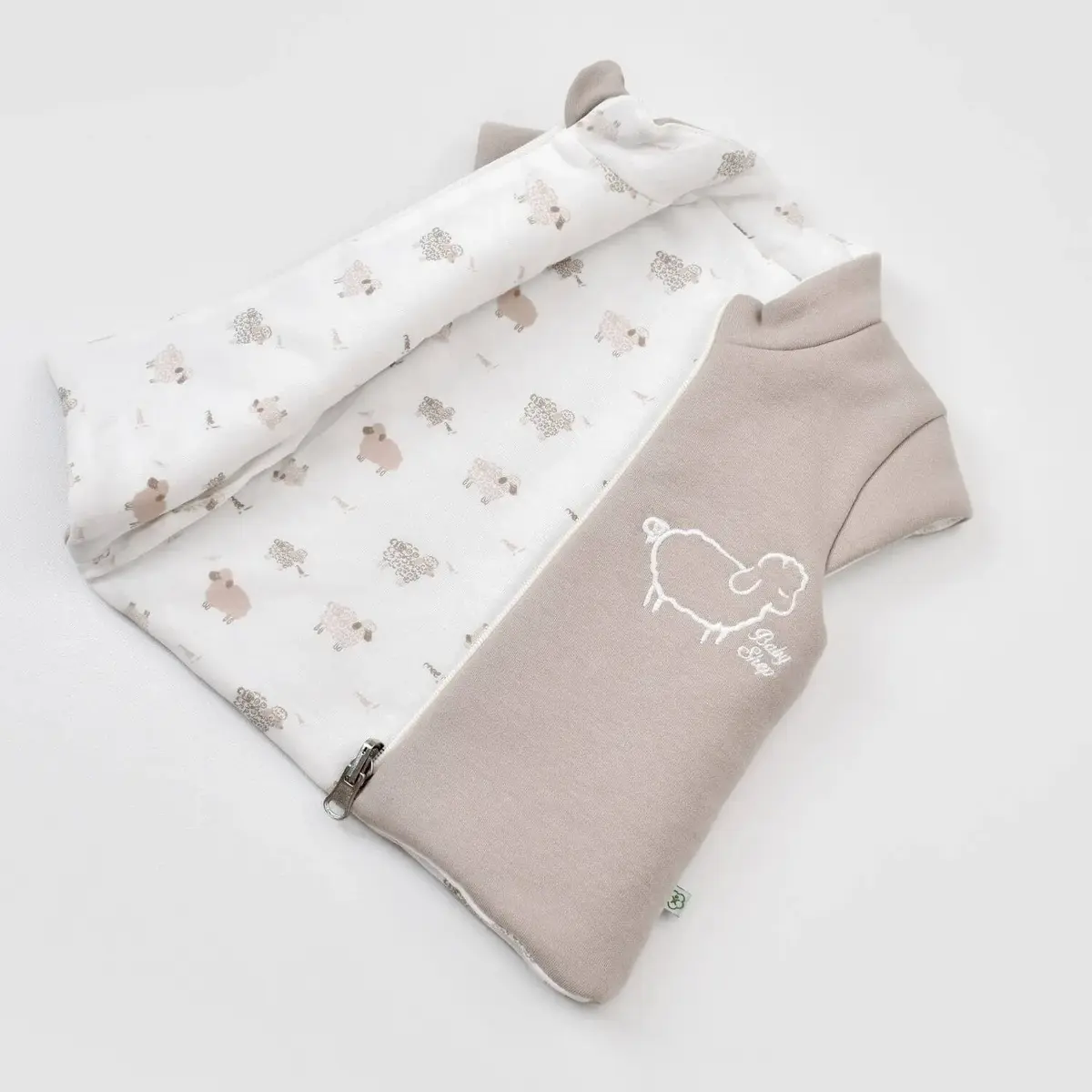 Bibaby Organik 3lü Takım Curly Sheep Bej