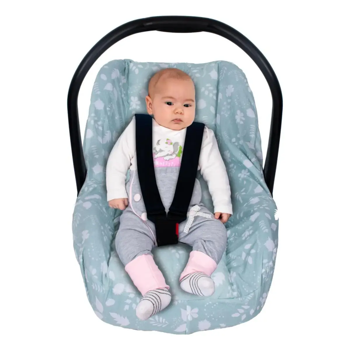 Sevi Bebe Bel Destekli Anakucağı Örtüsü Yaprak