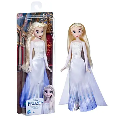 Hasbro Disney Kraliçesi Elsa Pırıltılı Moda Bebek