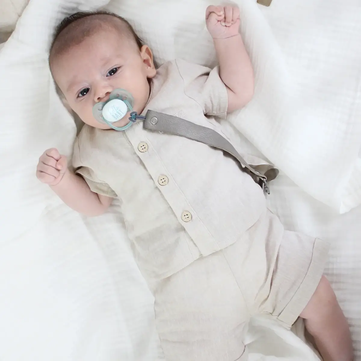 Bibaby Müslin Örtü Bistyle Ekru