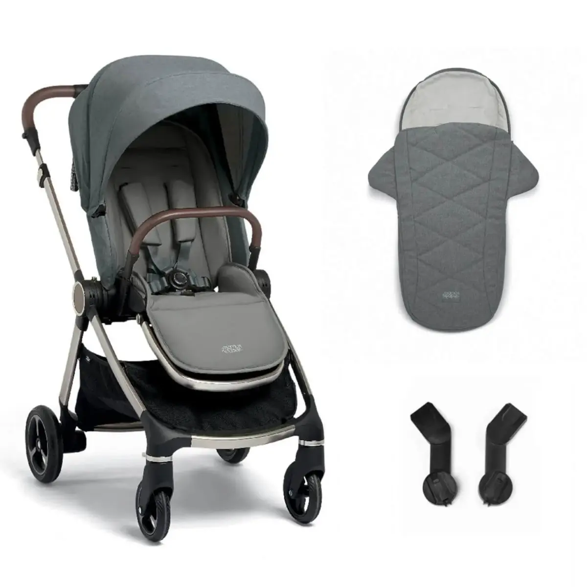 Mamas & Papas Strada Bebek Arabası Grey Melange