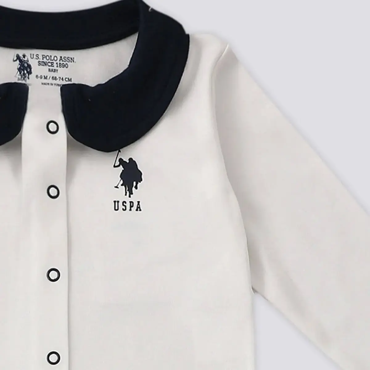 U.S. Polo 2li Takım Şapkalı Krem
